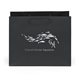 aerial view a black 157 gsm laminated paris bag w / foil print, image 1 of 2