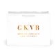 aerial view a white 157 gsm laminated rome bag w / foil print, image 1 of 5