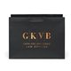 aerial view a black 157 gsm laminated rome bag w / foil print, image 1 of 5