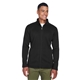 aerial view a black devon jones mens bristol full - zip sweater fleece jacket, image 1 of 7