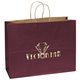 aerial view a dubonnet matte judy tote bag w / foil print, image 1 of 2