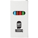 aerial view a white sketchi 6- piece colored pencil set, image 1 of 6