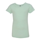 aerial view a mint next level - girls cvc princess t - shirt, image 1 of 3