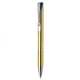 a gold blackpen skat gold plunge - action ballpoint pen