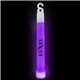 a purple 6 glow in the dark stick