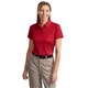 aerial view a red cornerstone(r) womens select snag - proof polo, image 1 of 5