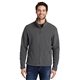 aerial view a iron grey port authority fleece jacket - mens, image 1 of 6