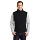 aerial view a black port authority(r) value fleece vest - colors, image 1 of 6