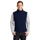 aerial view a true navy port authority(r) value fleece vest - colors, image 1 of 6