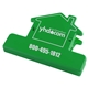 aerial view a green house - shaped keep - it bag clip, image 1 of 2