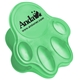aerial view a translucent green paw mega magnet clip, image 1 of 2