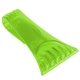 aerial view a translucent lime clip on ice scraper, image 1 of 2