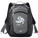 aerial view a gray high sierra fly - by 17 computer backpack, image 1 of 8