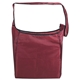 aerial view a cranberry rpet fold - away sling bag, image 1 of 2