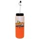 aerial view a frosted to orange mood(tm) 32 oz sports bottle with flexible straw, full color digital, image 1 of 2