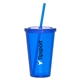 aerial view a blue spirit tumbler - 16 oz, image 1 of 4