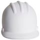 aerial view a white hard hat stress reliever, image 1 of 7