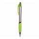 aerial view a lime green ventura pen with chrome accents, image 1 of 2
