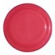 aerial view a frosted to red 9 diameter sun fun color changing value flyer, image 1 of 2