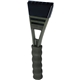 aerial view a black comfort grip ice scraper, image 1 of 2
