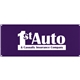 a purple durable 60- inch large promotional banner