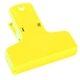 aerial view a yellow practical snack size seal clip, image 1 of 2
