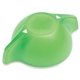 aerial view a translucent lime medicine bottle opener, image 1 of 2
