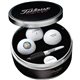 aerial view a black titleist(r) pro v1 golf ball tin, image 1 of 2