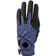 aerial view a blue zero friction mens golf glove, image 1 of 2