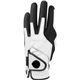 aerial view a white zero friction mens golf glove, image 1 of 2