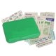 aerial view a green protect(tm) first aid kit, image 1 of 2