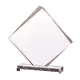aerial view a clear jaffa collection diamond ice acrylic award - 10x9.6.2 in, image 1 of 2