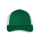 aerial view a kelly/ white valucap - sandwich trucker cap, image 1 of 3