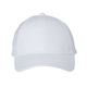 aerial view a white/ white valucap - sandwich trucker cap, image 1 of 3