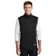 aerial view a black the north face(r) ridgewall soft shell vest, image 1 of 6