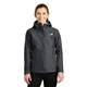 aerial view a dark grey heather the north face(r) womens dryvent(tm) rain jacket, image 1 of 6