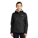 aerial view a black the north face(r) womens dryvent(tm) rain jacket, image 1 of 7