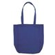 aerial view a royal soverna colored canvas tote, image 1 of 4