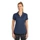 aerial view a midnight navy nike womens dri - fit legacy polo, image 1 of 6