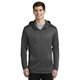 aerial view a anthracite nike therma - fit full - zip fleece hoodie, image 1 of 6