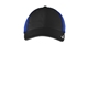 aerial view a black/ game royal nike stretch - to - fit mesh back cap, image 1 of 4