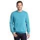 aerial view a tidal wave port company(r) beach wash(r) garment - dyed crewneck sweatshirt, image 1 of 6