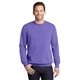 aerial view a amethyst port company(r) beach wash(r) garment - dyed crewneck sweatshirt, image 1 of 6