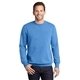 aerial view a blue moon port company(r) beach wash(r) garment - dyed crewneck sweatshirt, image 1 of 6