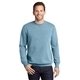 aerial view a mist port company(r) beach wash(r) garment - dyed crewneck sweatshirt, image 1 of 6