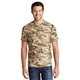 aerial view a desert camo port company(r) core cotton camo tee, image 1 of 6