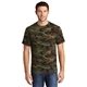 aerial view a military camo port company(r) core cotton camo tee, image 1 of 6