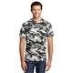 aerial view a winter camo port company(r) core cotton camo tee, image 1 of 6