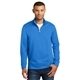 aerial view a royal port company(r) athletic performance fleece 1/4- zip sweatshirt, image 1 of 6