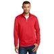 aerial view a red port company(r) athletic performance fleece 1/4- zip sweatshirt, image 1 of 6